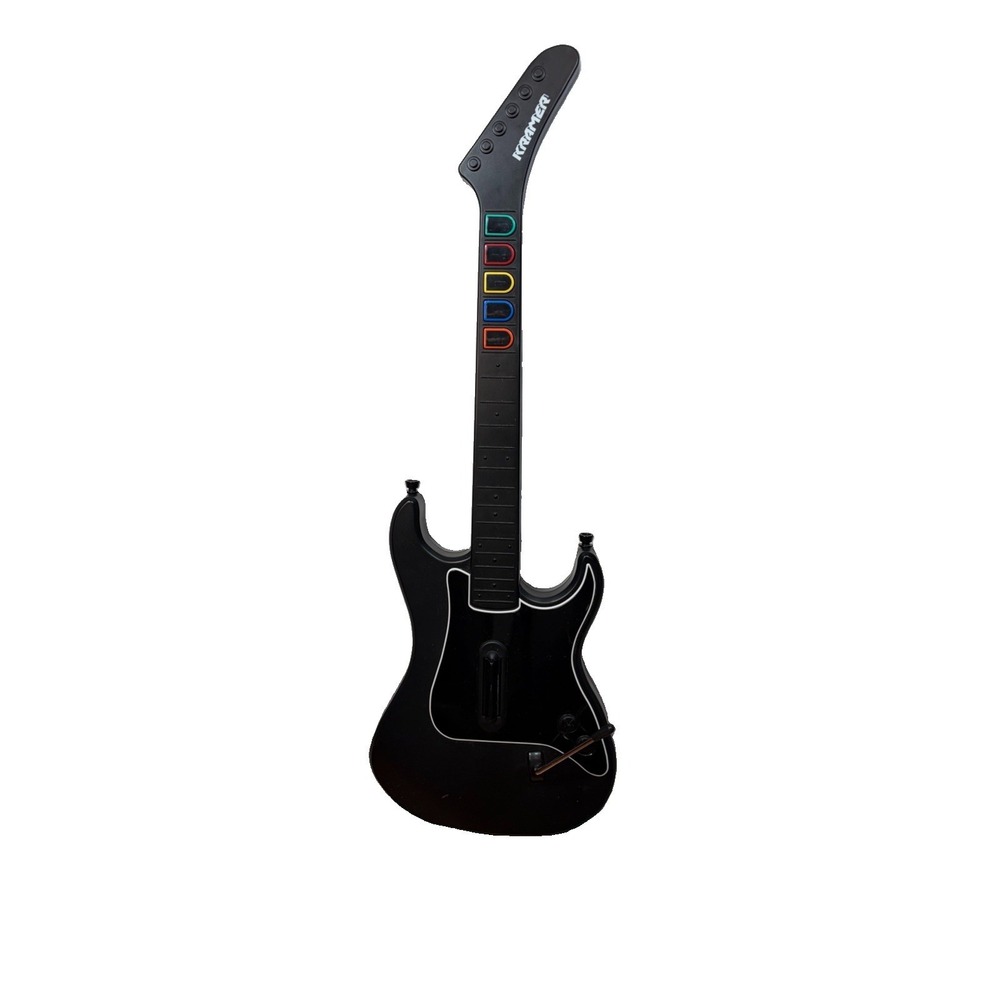 Guitar Hero Kramer Striker Wireless Controller PS2/PS3 Red Octane - No Dongle